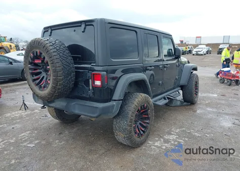 2022 Jeep Wrangler Unlimited Sport S 4X4 from USA, damaged, VIN 1C4HJXDG0NW133801